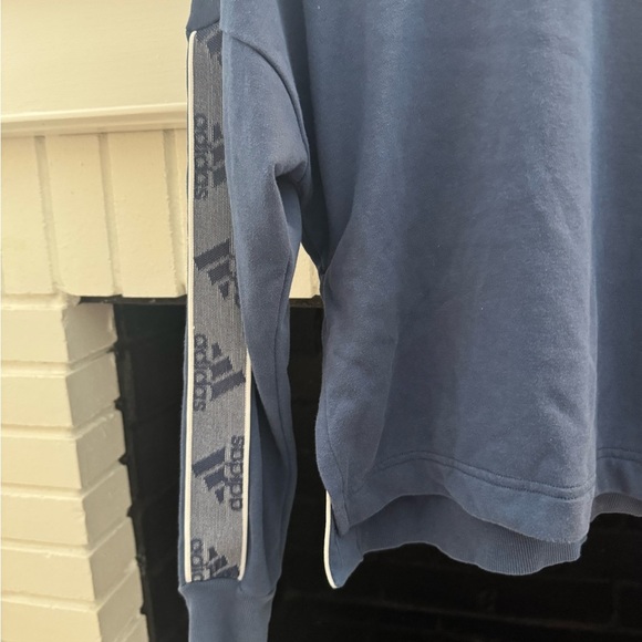 Adidas Navy Crewneck - Picture 5 of 7